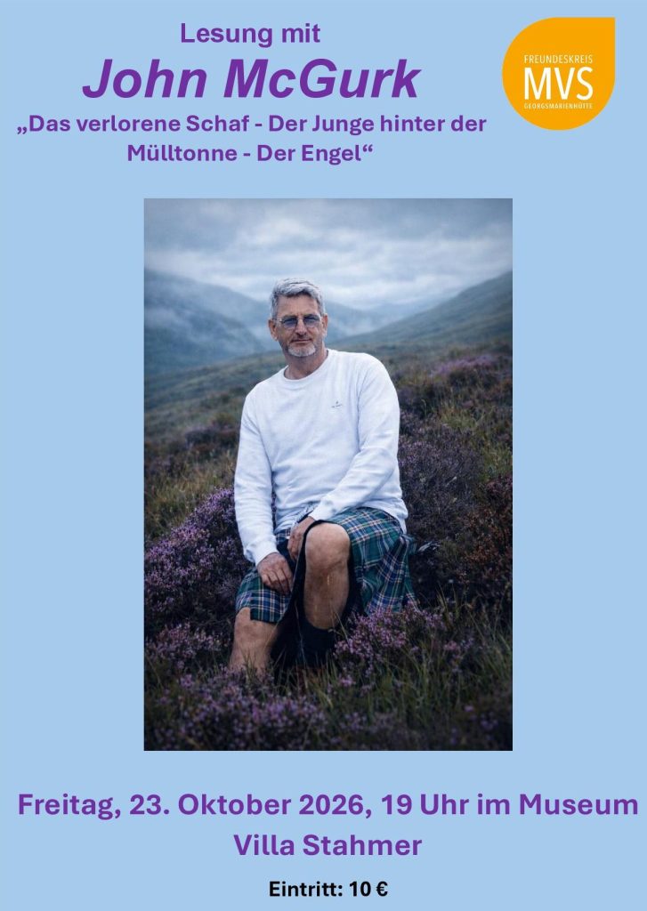 Lesung mit  John McGurk